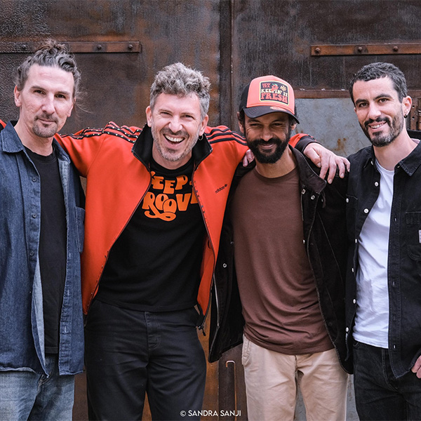 Groupe Trembl composé de 4 artistes